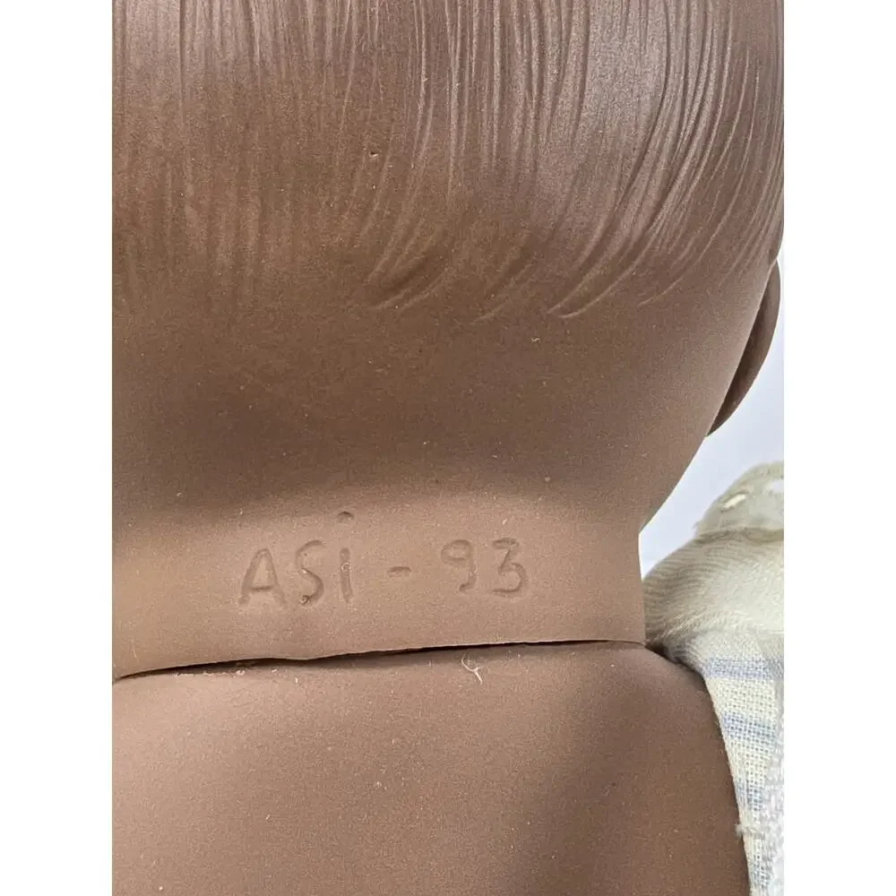 Vintage Black African American Baby Doll Asi 93 Asivil
